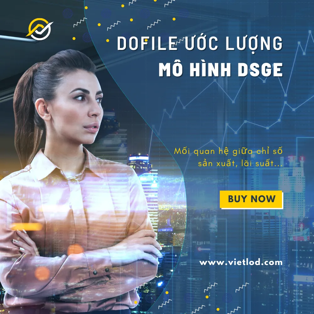 Dofile ước lượng mô hình DSGE