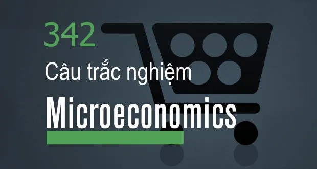 342 câu trắc nghiệm môn Kinh tế vi mô (có đáp án)