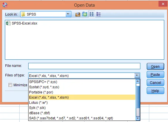 Cách cấu hình import Excel data với các tùy chọn quan trọng Hộp thoại nhập dữ liệu từ Excel vào SPSS với các tùy chọn cấu hình