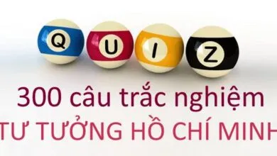 300 câu trắc nghiệm Tư tưởng Hồ Chí Minh