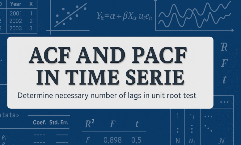 Hệ số tự tương quan ACF vs PACF