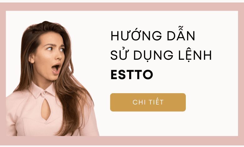 Hướng dẫn sử dụng lệnh estto