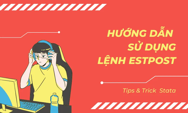 Hướng dẫn sử dụng lệnh estpost