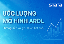 Các bước ước lượng mô hình ARDL