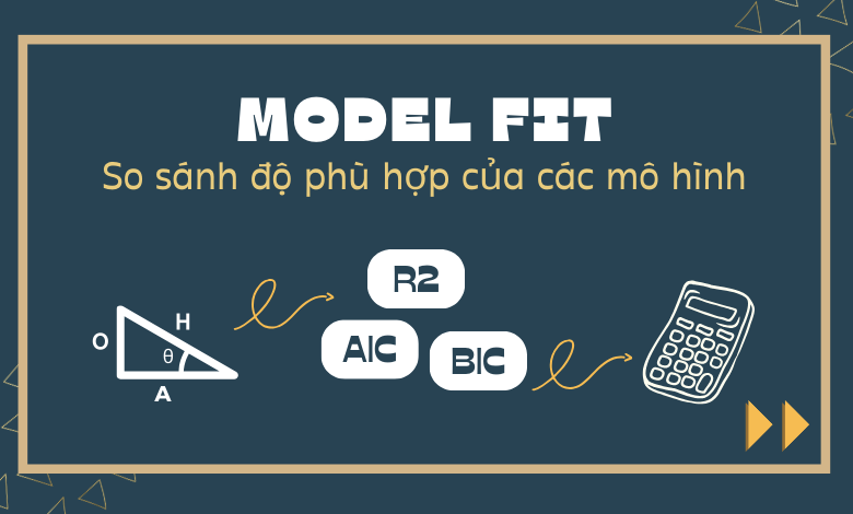 So sánh độ phù hợp và lựa chọn các mô hình hồi quy.